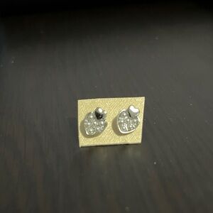 New Earrings Strawberry Heart Fashion Jewellery Embellished Silver-Colored